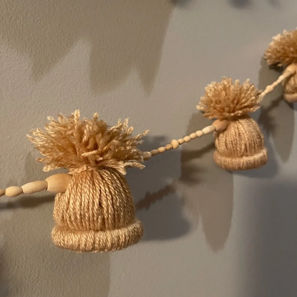 Beaded Christmas/ winter garland